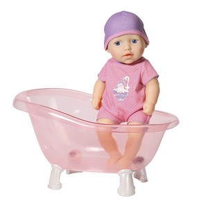 Baby Annabell Бэби Аннабель Кукла с ванночкой, 30 см