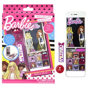 Barbie Игровой набор детской декоративной косметики для губ