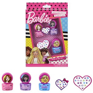 Barbie Игровой набор детской декоративной косметики для ногтей