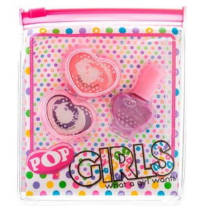 POP Набор детской декоративной косметики для губ и ногтей