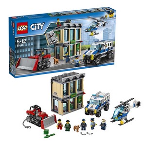 City Лего Город Ограбление на бульдозере