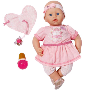 Кукла-пупс нарядная Baby Annabell с мимикой, 46 см