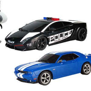 1:16 Police Pack-1:16 Gallardo VS Challenger SRT8 YW299911-4 Машина AUL