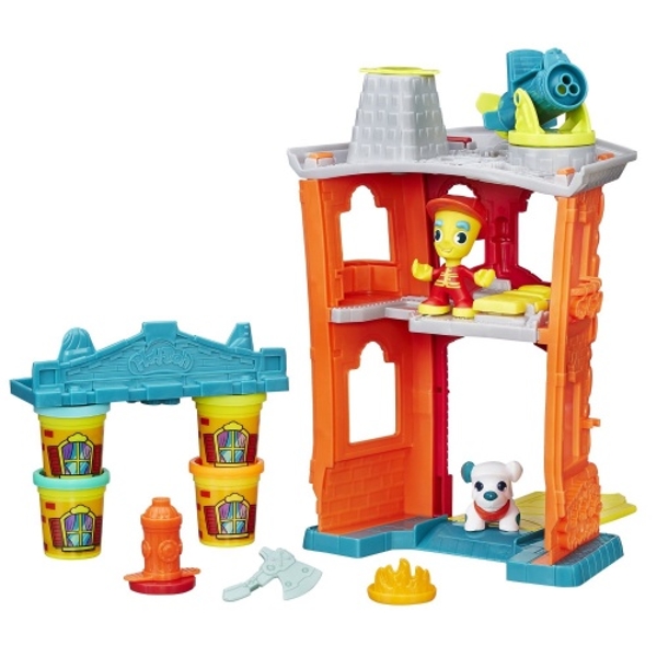 Игровой набор Play-Doh Город Пожарная станция