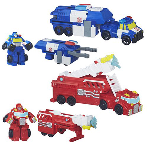 Трансформеры-спасатели: Машинки-спасатели Hasbro Playskool Heroes