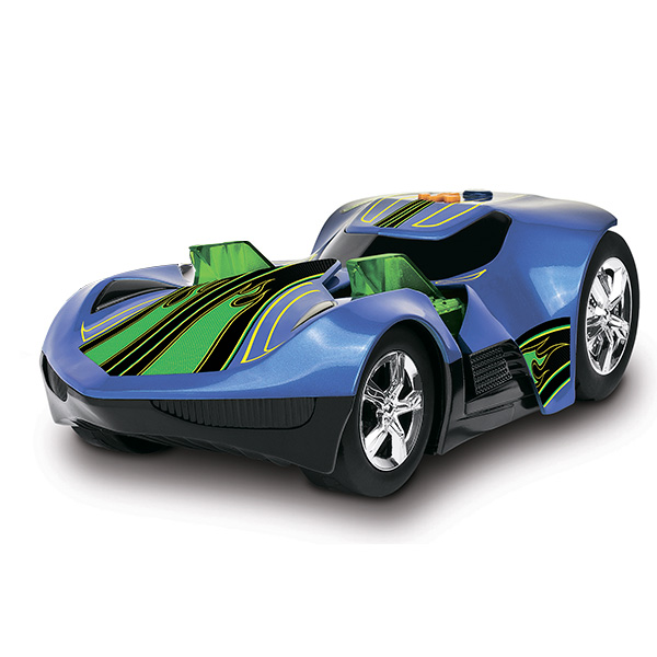 Машинка Hot Wheels со светом и звуком  электромеханическая синяя 33 см