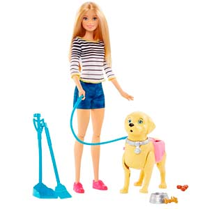 Набор Семья Barbie Прогулка с питомцем Barbie