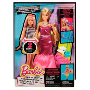 Кукла Barbie в платье-трансформере