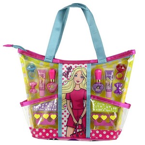 Barbie Игровой набор детской декоративной косметики с сумкой