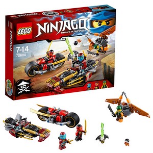 Ninjago Лего Ниндзяго Погоня на мотоциклах